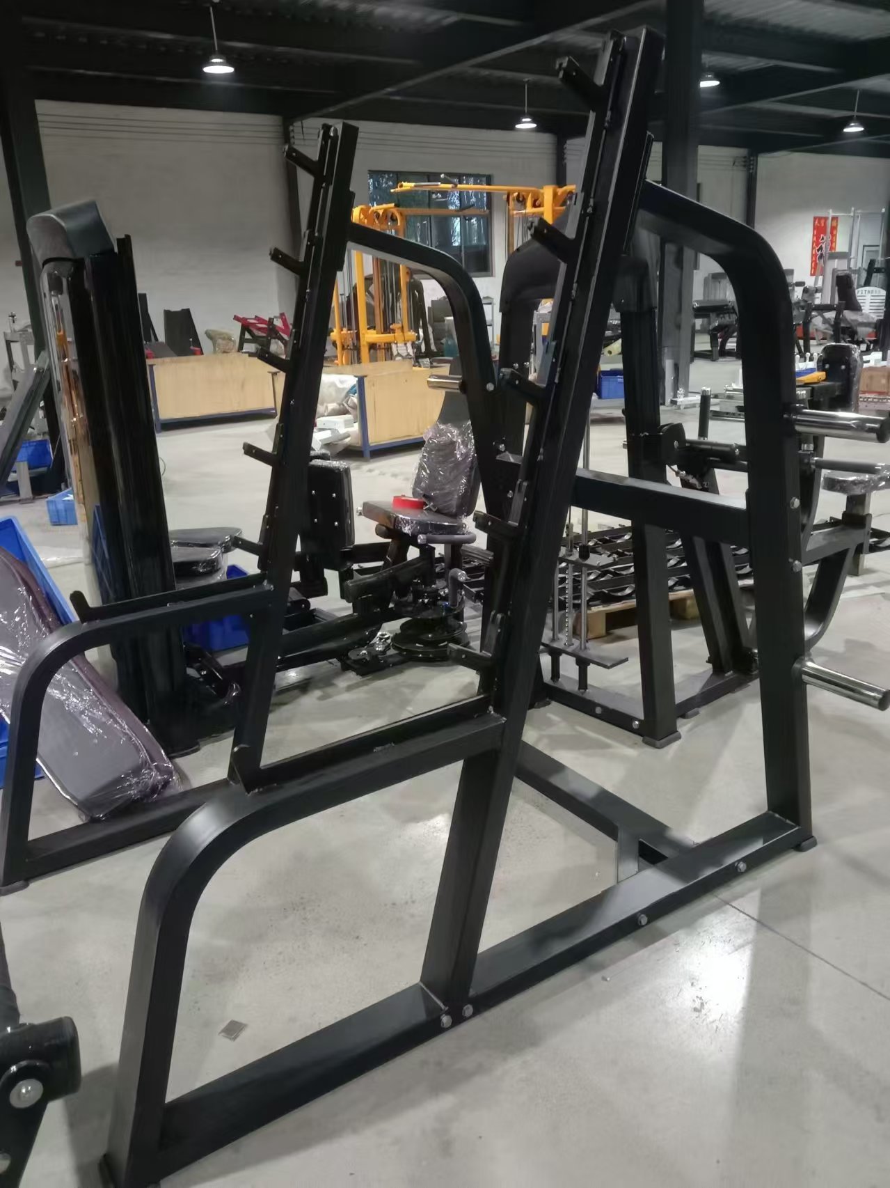 Squat Rack Power - Squat Rack Power Cage, Plate Loaded