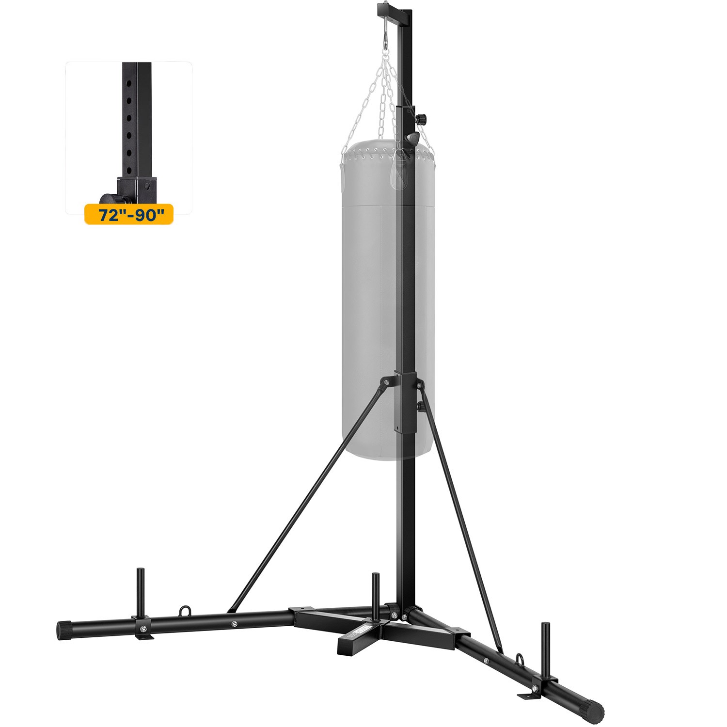 Boxing Bag Stand - Heavy Duty Punching Bag Frame Boxing