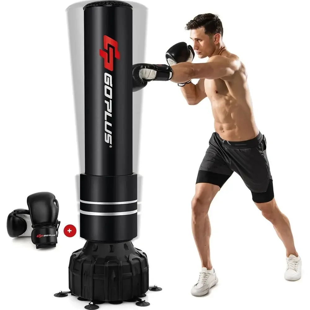 Boxing Bag Stand - 71 Heavy Duty 182lbs Suction Cup
