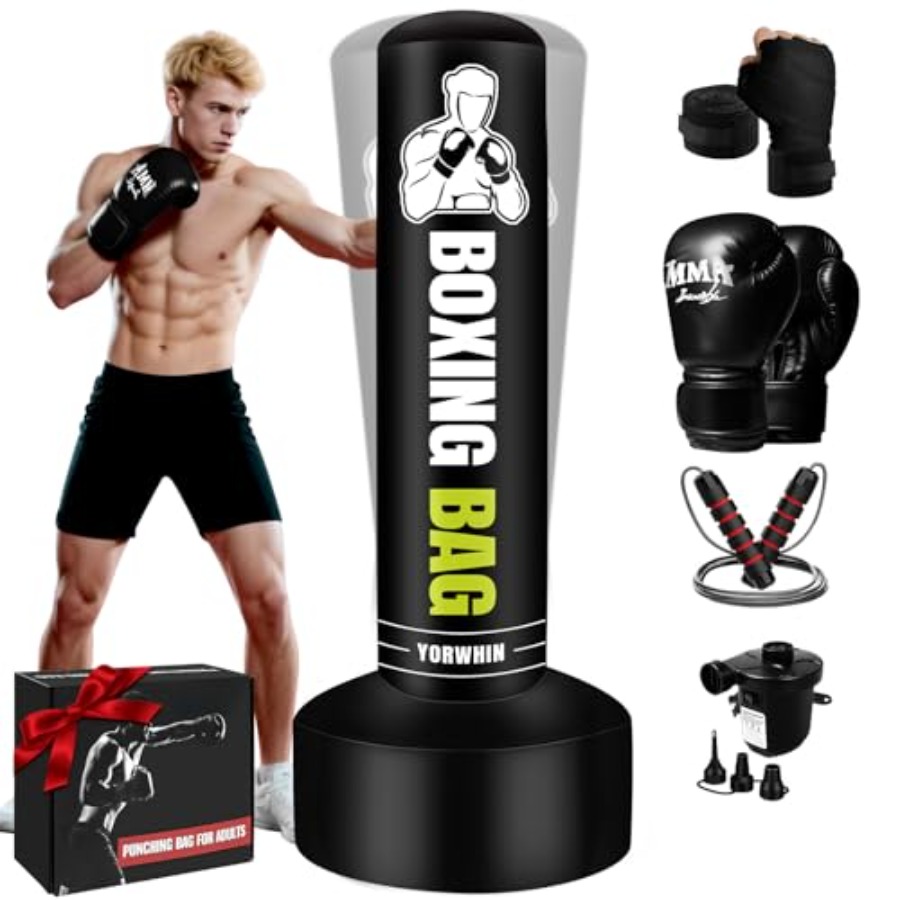 Boxing Bag Stand - Freestanding Punching Bag for Adults Teens