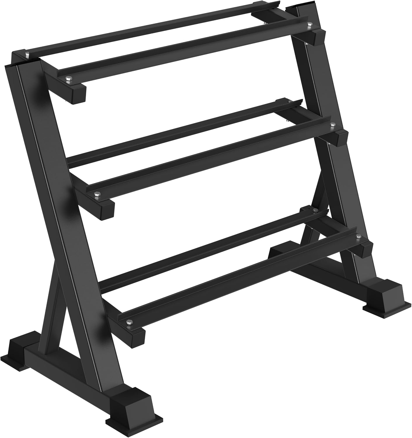Heavy Duty Three Tier Dumbbell - Home Gym Rack review and price