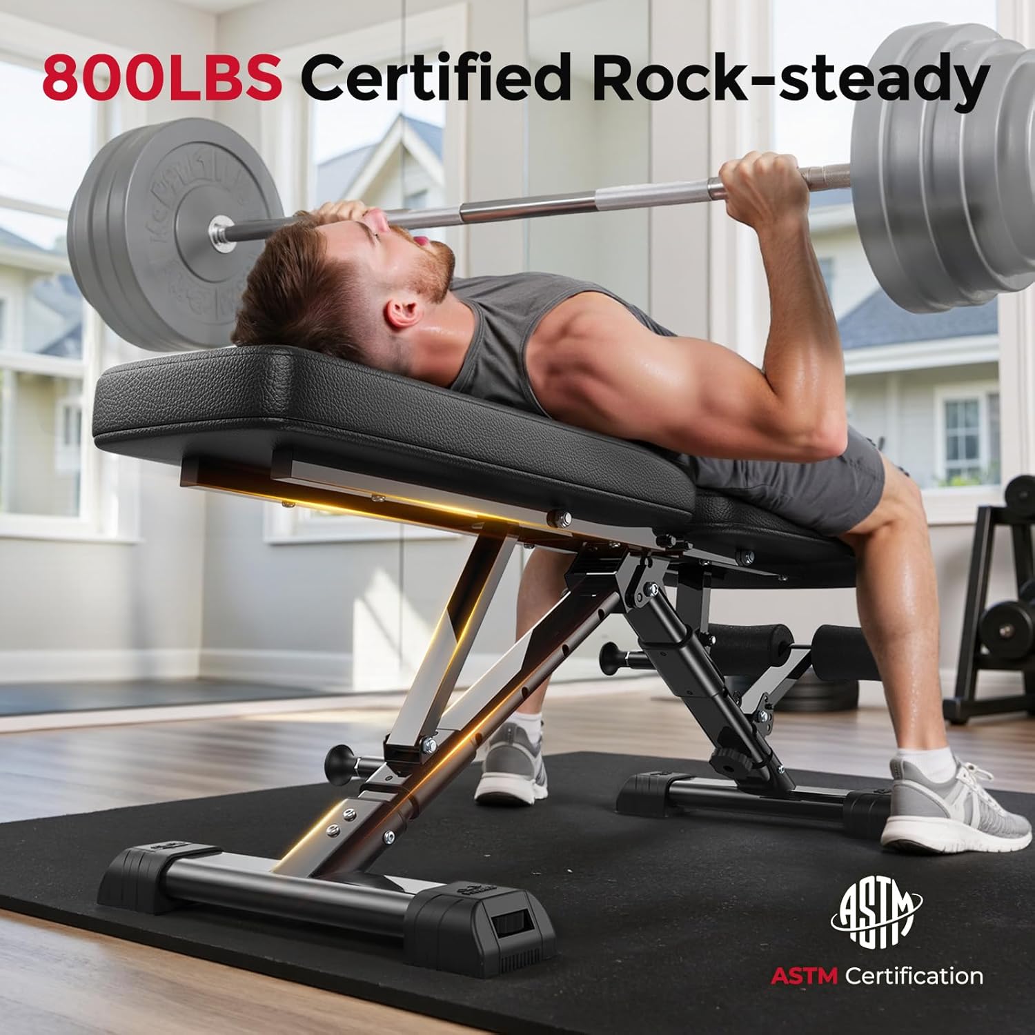 Home Gym Adjustable Weight Ben - Home Gym Bench review and price