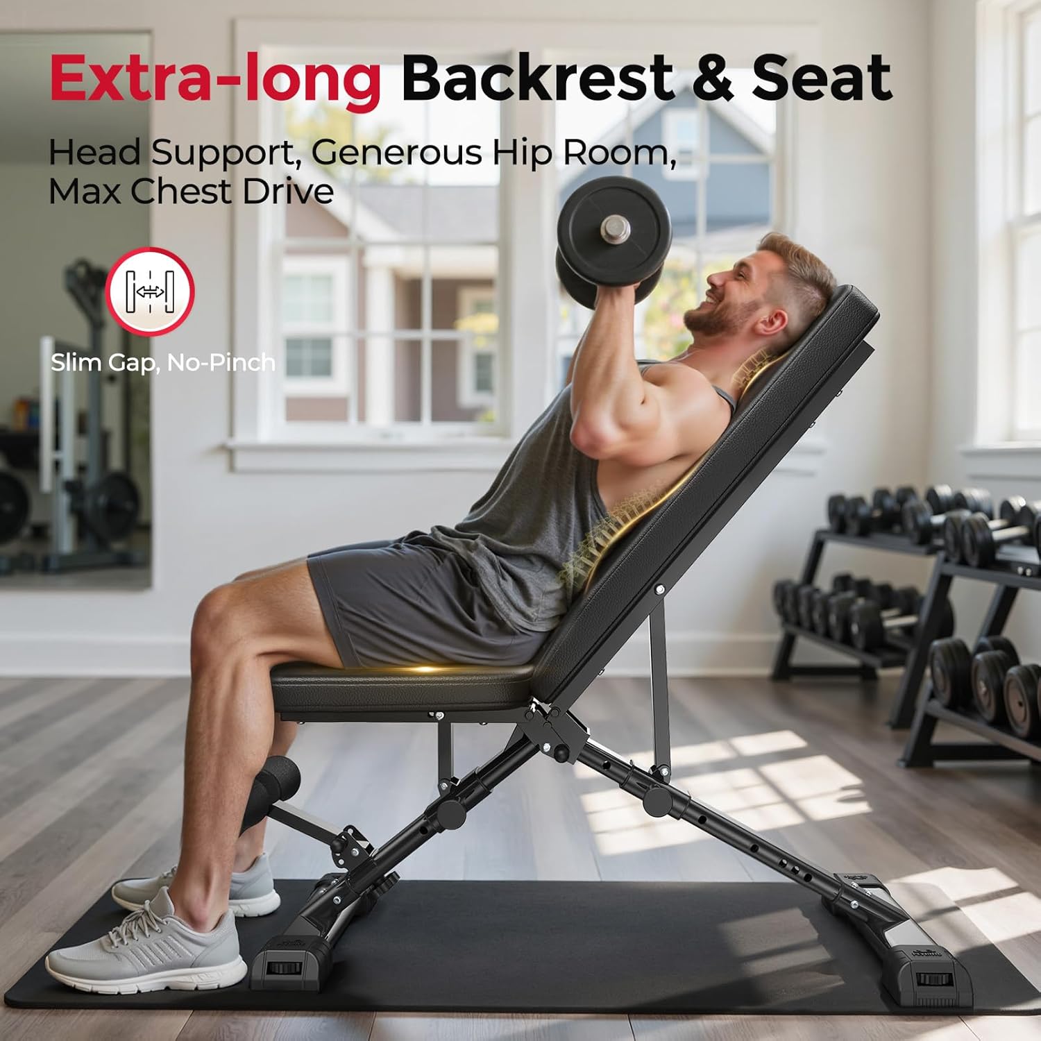 Home Gym Adjustable Weight Ben - Home Gym Bench review and price