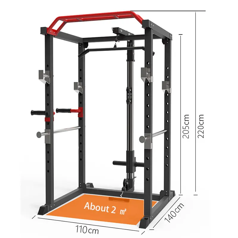 Commercial Fitness Smith Teach - Squat Rack Power review and price