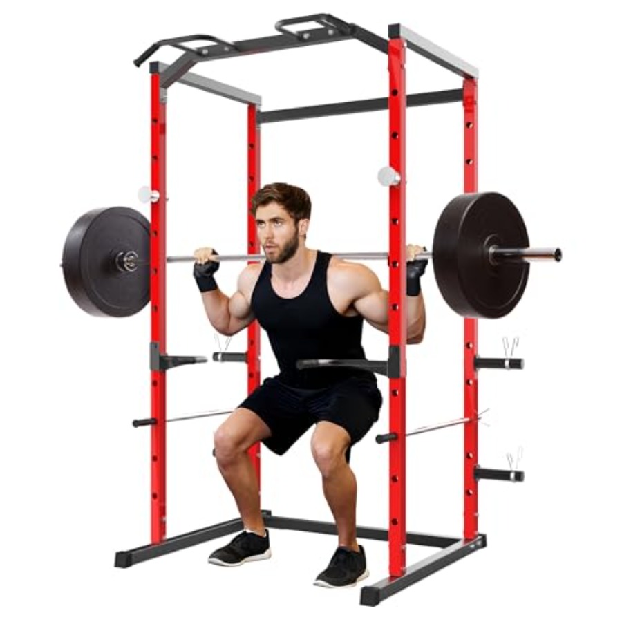 Heavy-Duty Power Cage with Pul - Squat Rack Power review and price