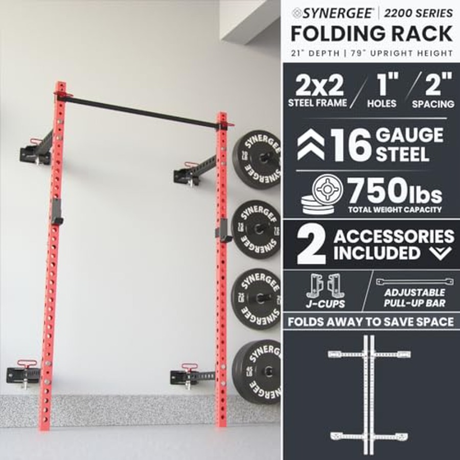 2200 Series Folding Squat Rack - Squat Rack Power review and price