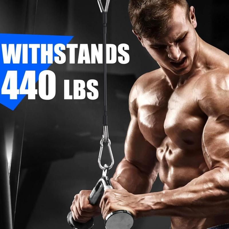 1/2 pcs gym cable extension co - Home Gym Bowflex Machine review and price