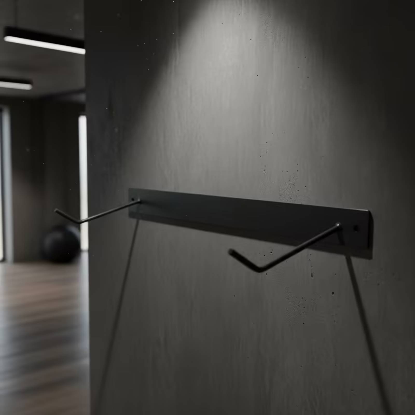 Fitness Mat Storage Rack Sturd - Home Gym Rack review and price
