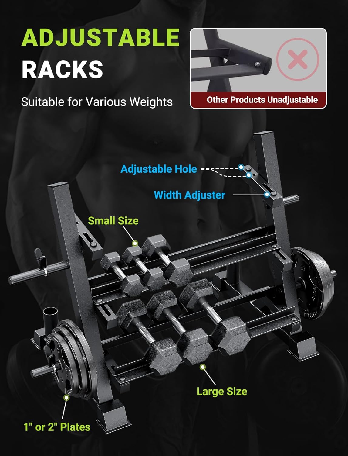 Home Gym Use, Solid Material,  - Home Gym Rack review and price