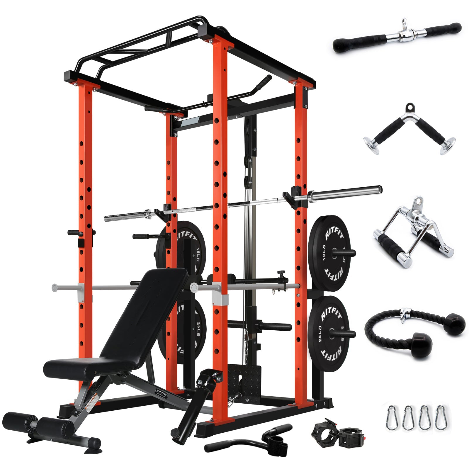 Commercial  Multi-function Pow - Home Gym Rack review and price