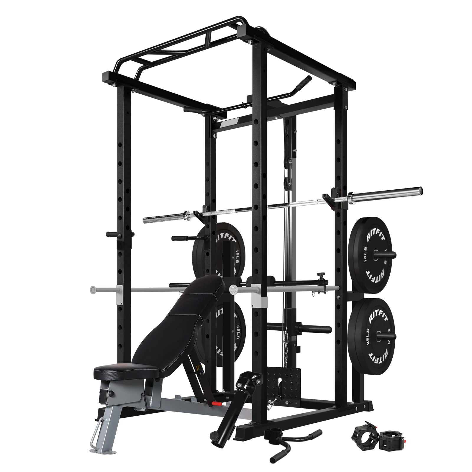 Commercial  Multi-function Pow - Home Gym Rack review and price