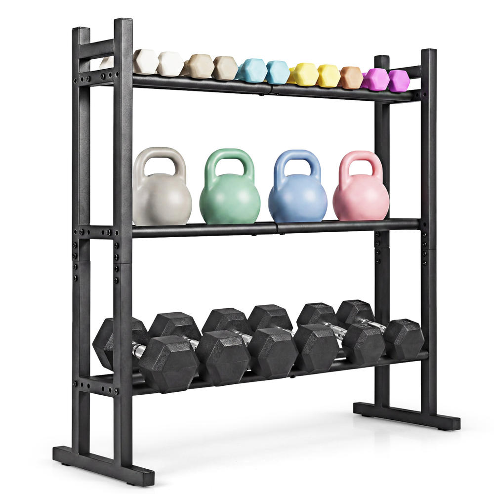 Heavy Duty 3-Tier Dumbbell Rac - Home Gym Rack review and price