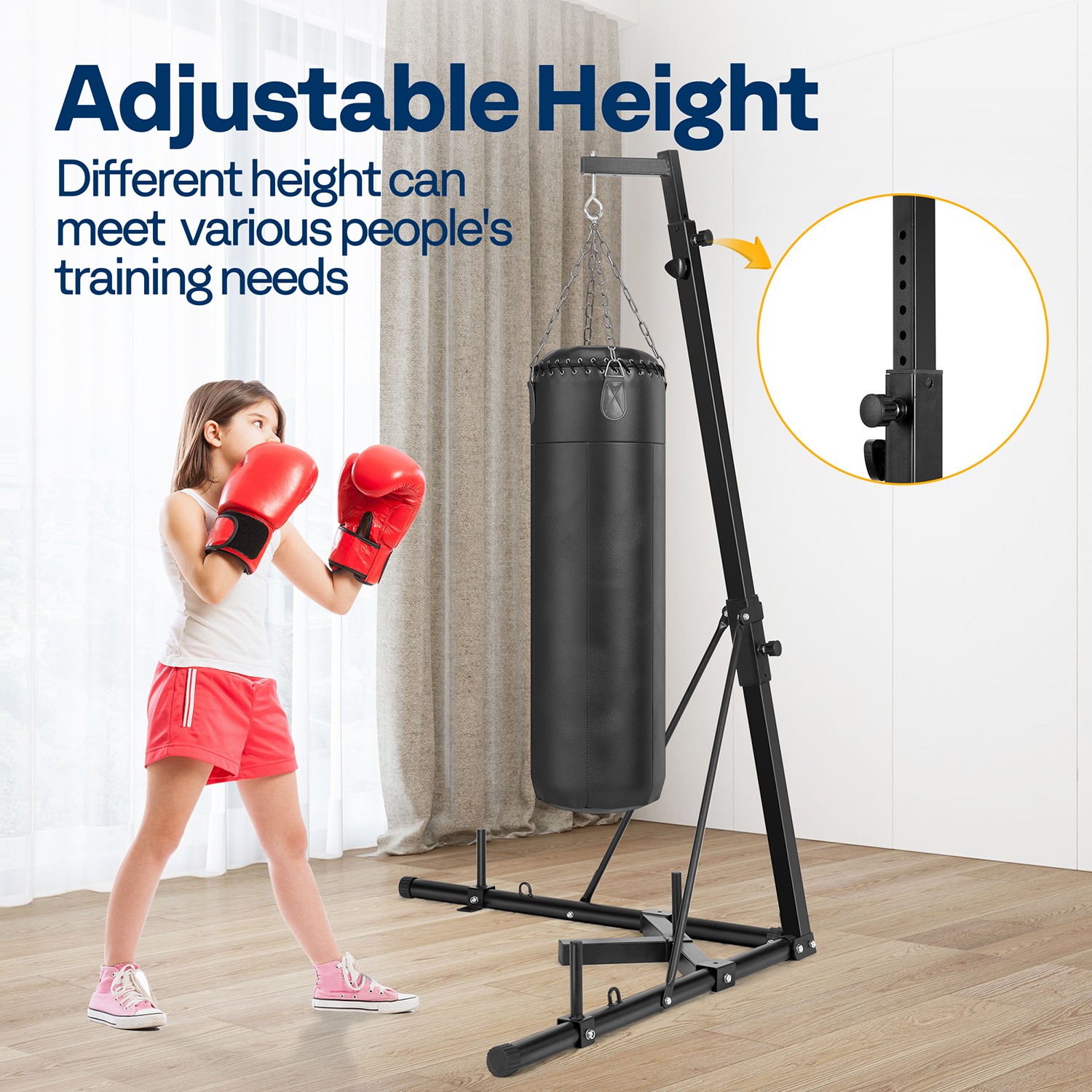 Heavy Duty Punching Bag Frame  - Boxing Bag Stand review and price