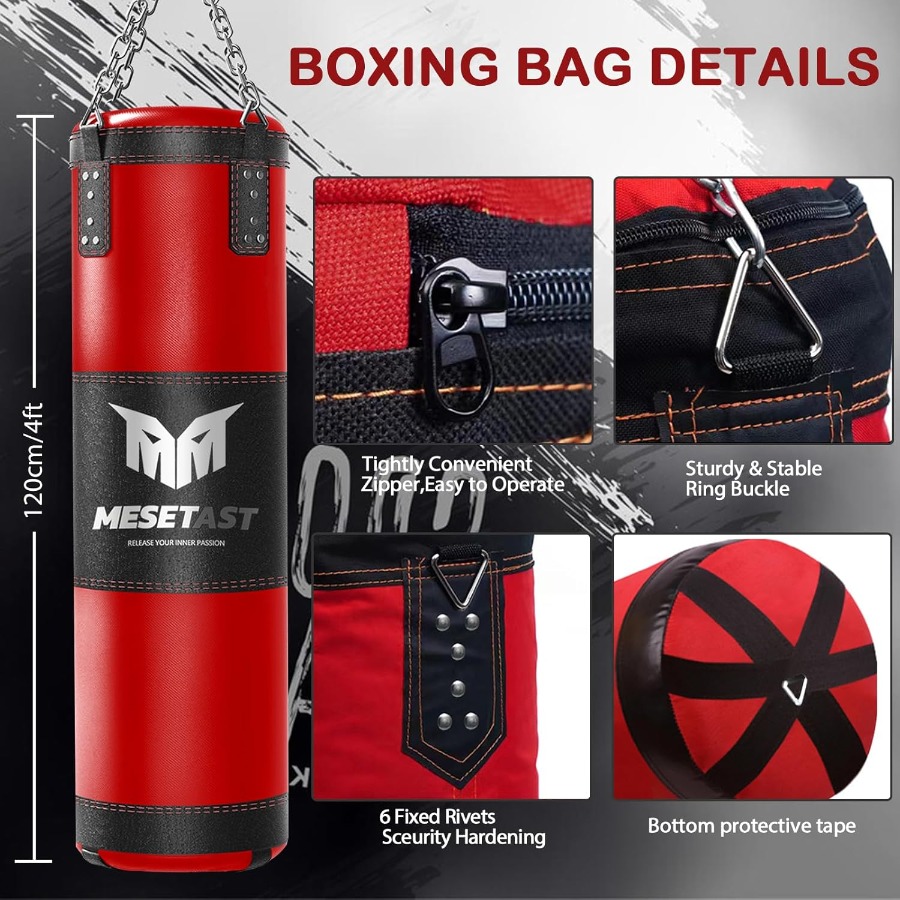 4ft Heavy Punching Bag Set for - Boxing Bag Stand review and price