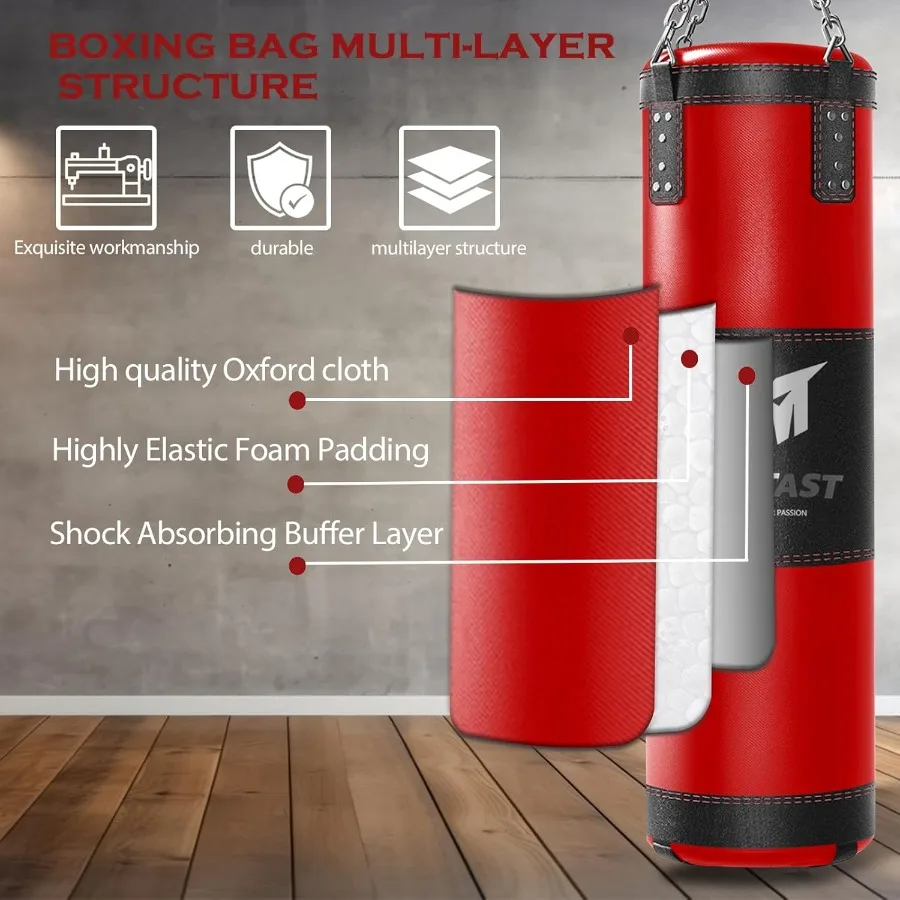 4ft Heavy Punching Bag Set for - Boxing Bag Stand review and price