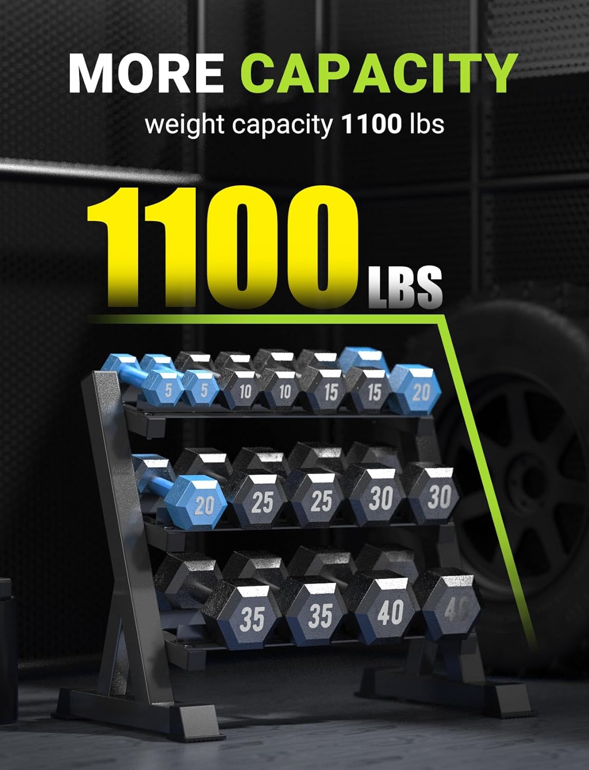 Home Gym Dumbbell Rack, 3 & 5  - Home Gym Rack review and price